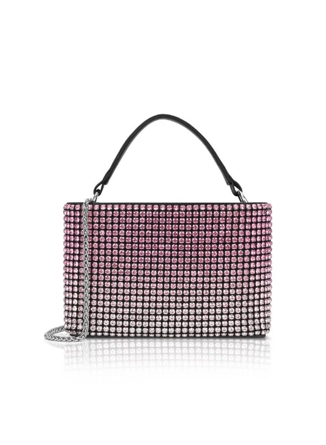 لافي حقيبة دلو فاخرة نسائية وردي متدرج